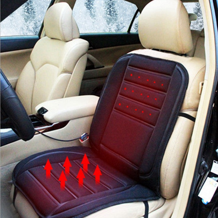 Cojín calefactable para asiento de coche