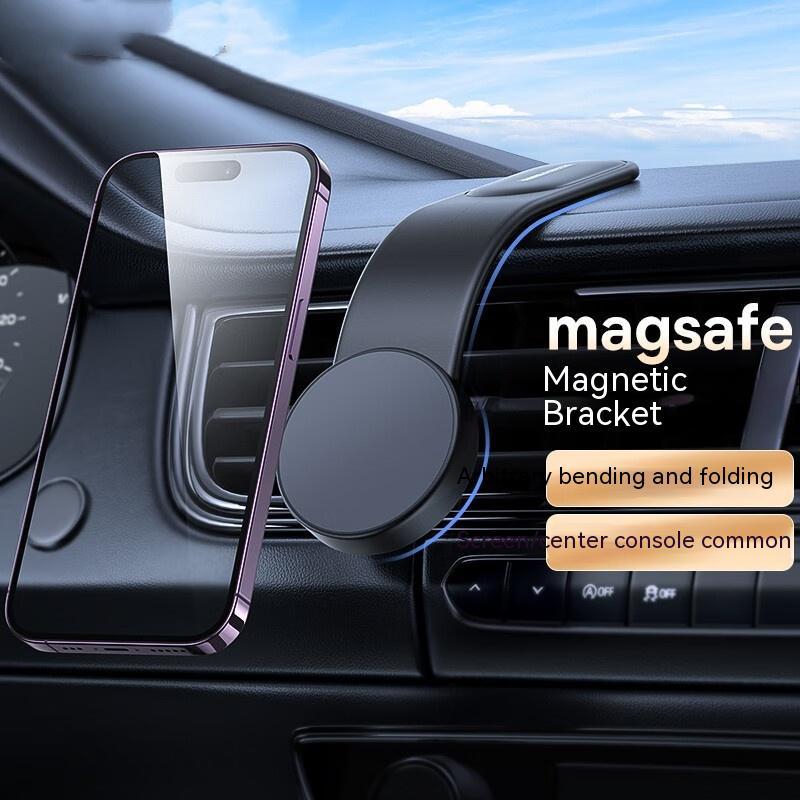 Soporte magnético flexible con cargador inalámbrico de 15 W