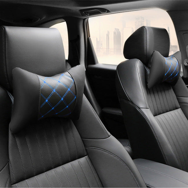 Cojín cervical acolchado para reposacabezas de coche